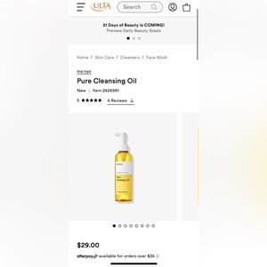 New 3 Pack Full & Travel Size Ma:nyo Facial Pure Cleansing Oil Cleaner Face Wash